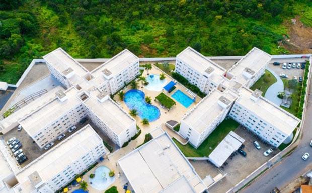 Apartamento Encontro Das Aguas Caldas Novas Exteriör bild